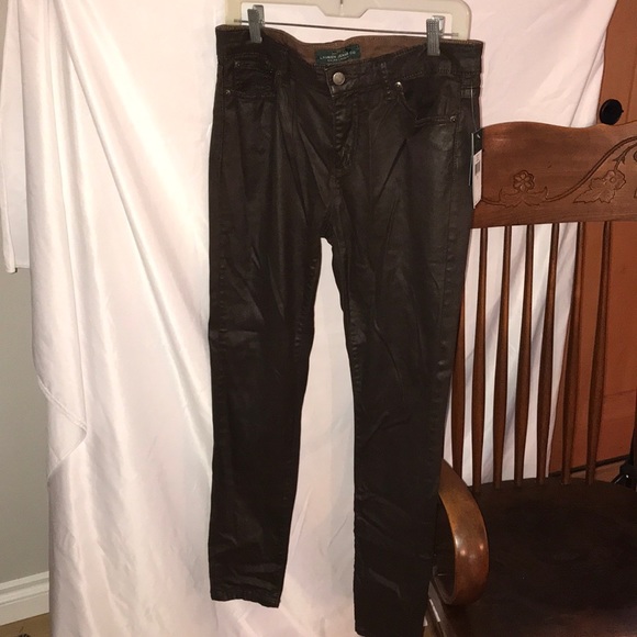 Lauren Ralph Lauren Denim - Lauren Jean Co LRL Ralph Lauren Faux Leather Pants
